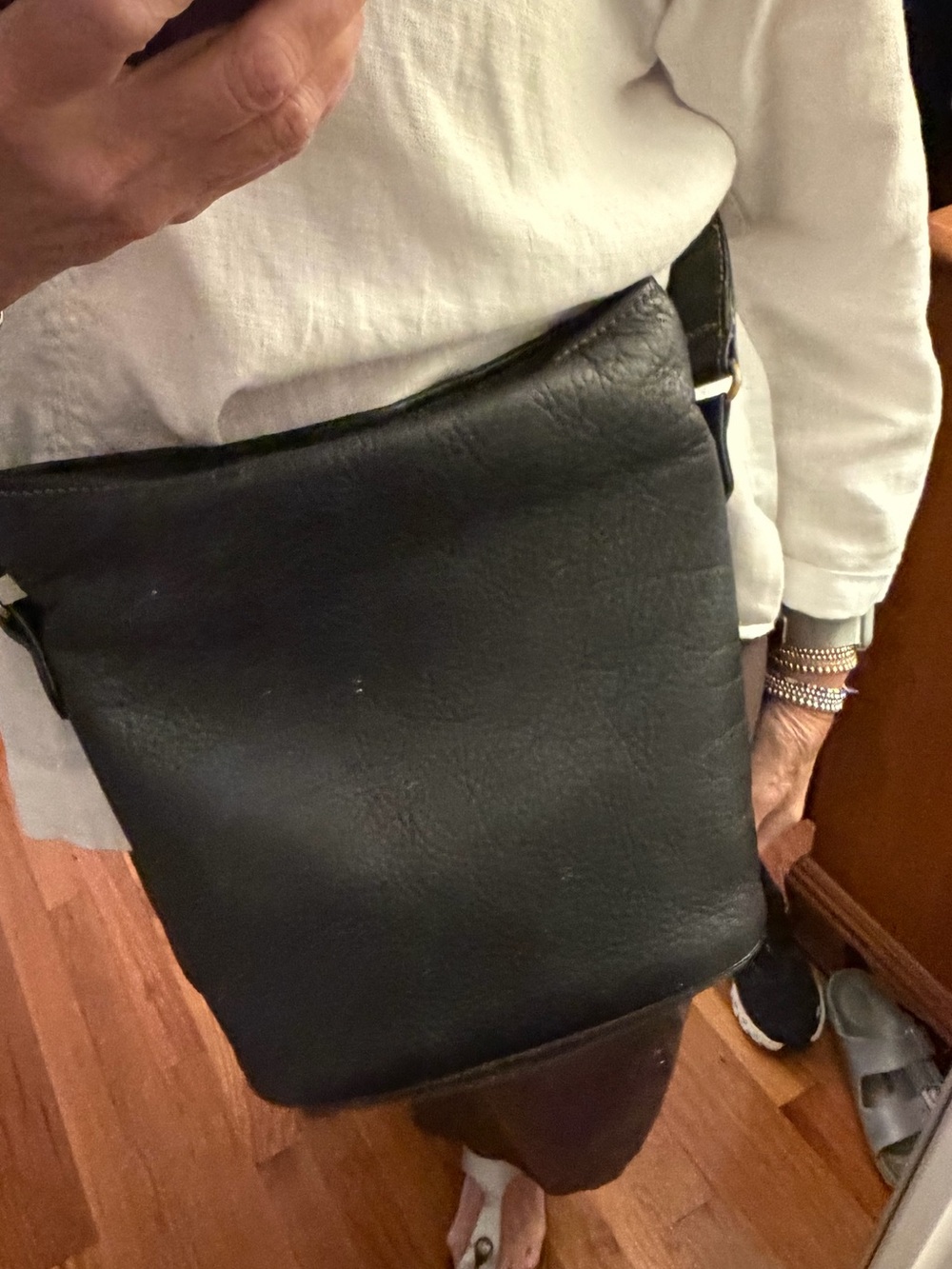 Coach vintage pebbled leather Sonoma bucket bag made in Italy